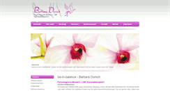Desktop Screenshot of be-in-balance.eu