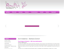 Tablet Screenshot of be-in-balance.eu